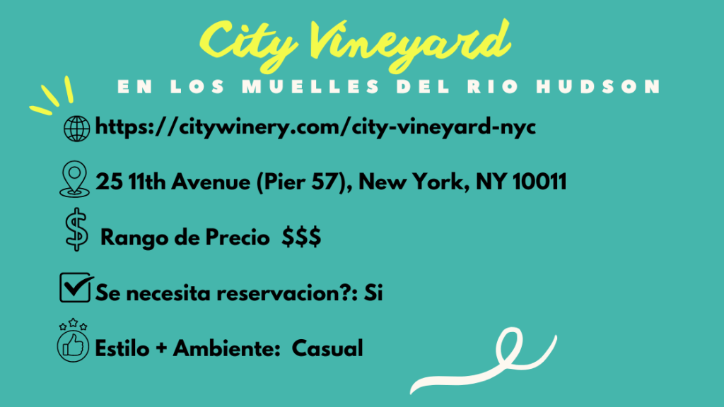City Vineyard New York